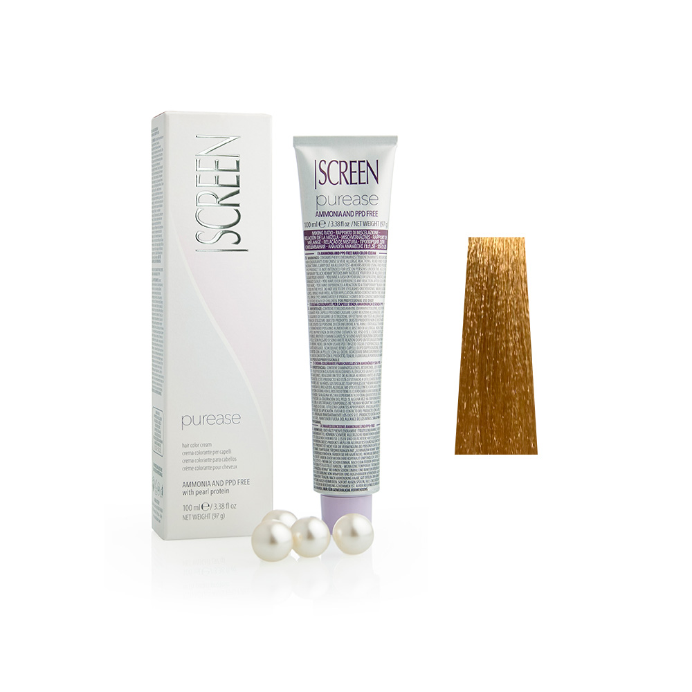 Крем-фарба без аміаку з протеїнами перлів SCREEN Purease 9N (9.0) Extra Light Вlonde, 100 ml - 1